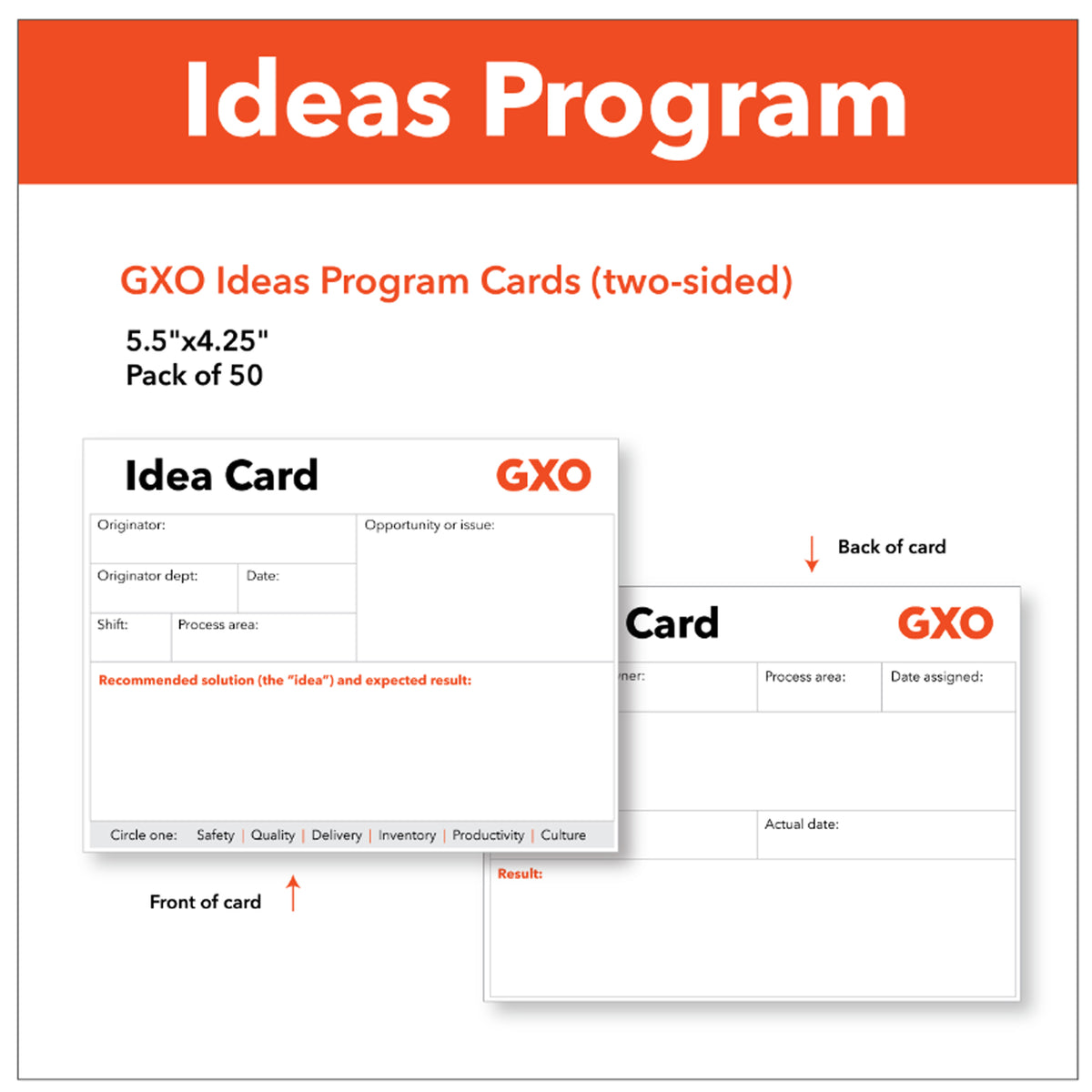 Ideas Cards