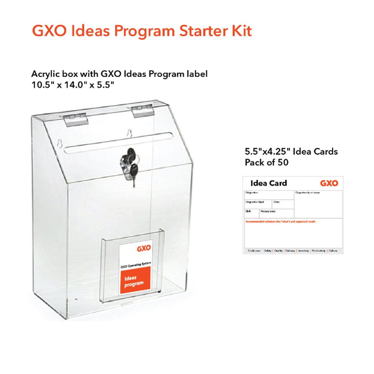 Ideas Program Starter Kit