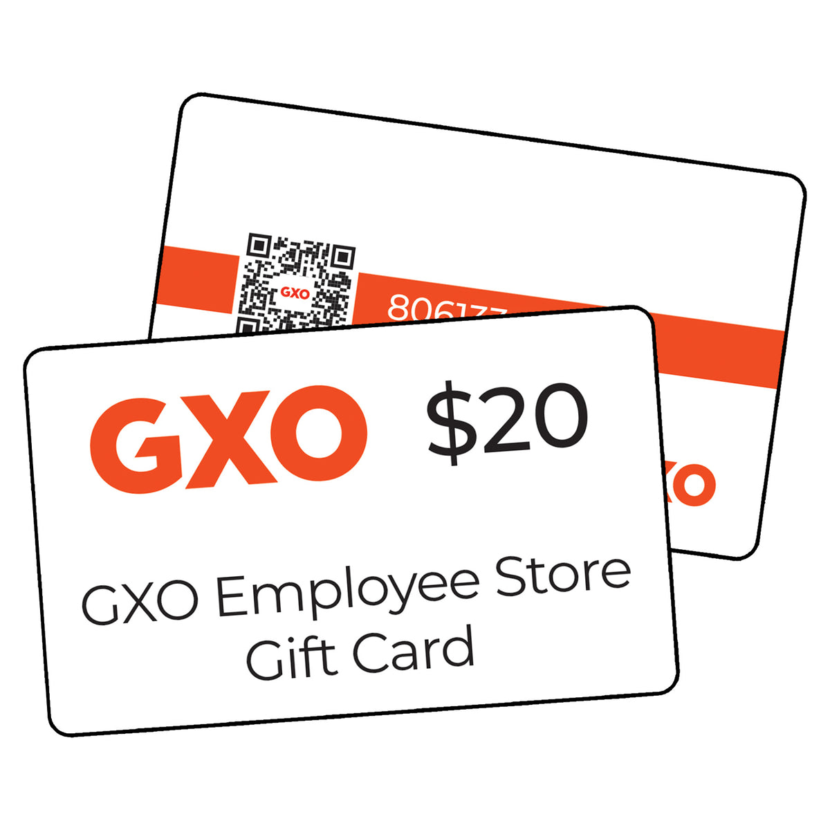 GXO Employee Store Gift Card - $20.00