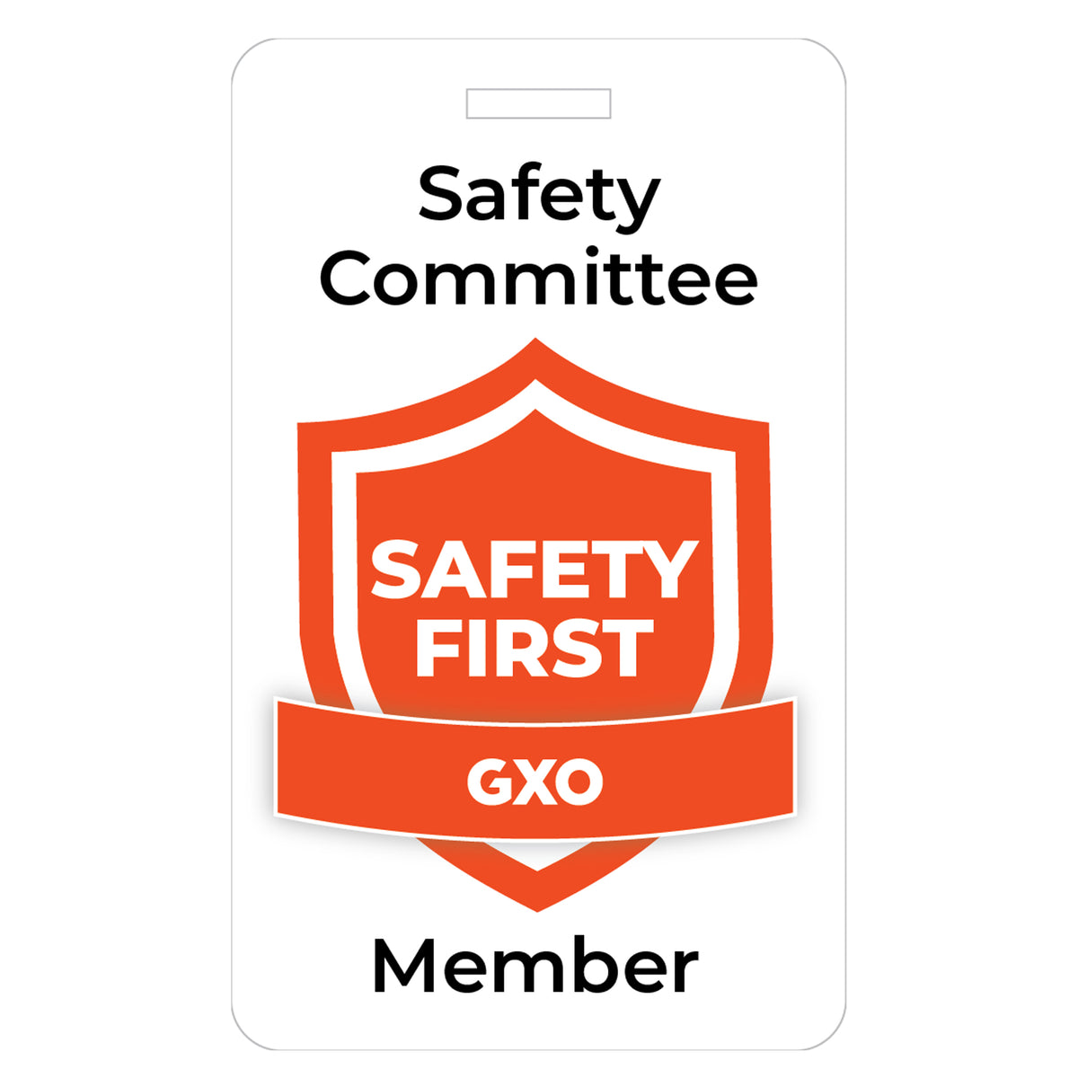 Safety Identification Badge