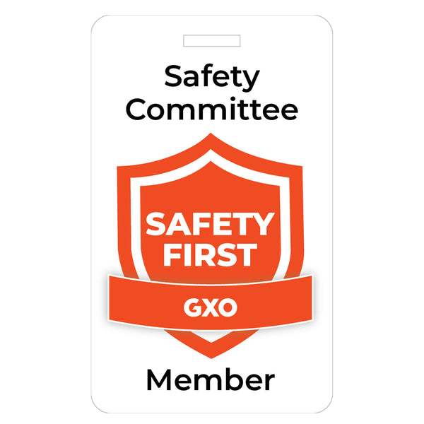 Safety Identification Badge