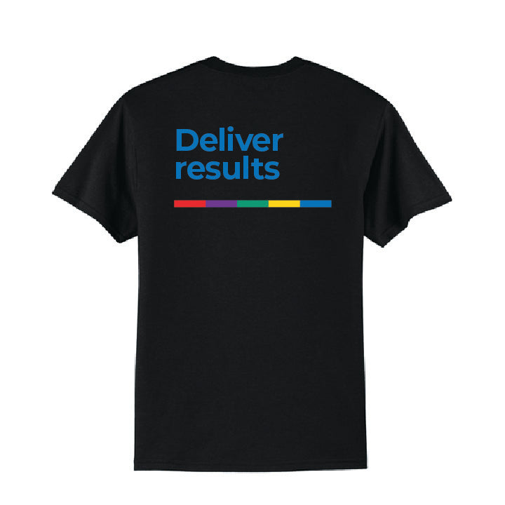 GXO Values Tee- Deliver results